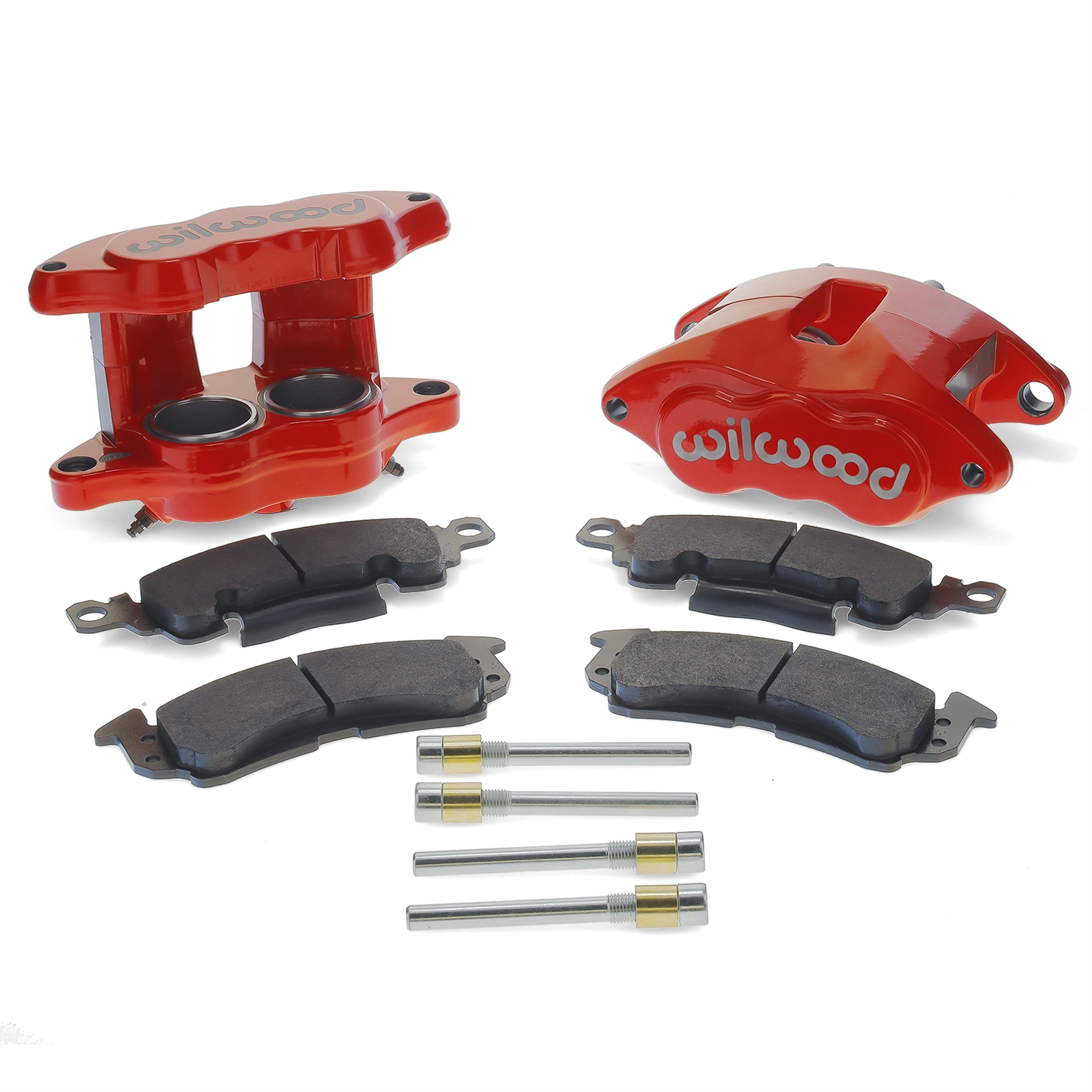 Wilwood GM D52 Dual Piston Calipers, Red - 140-11290-R